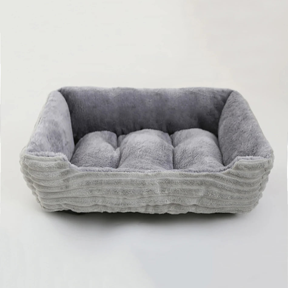 Calming Dog Bed – Plush Waterproof Sofa Bed for Small & Medium Pets