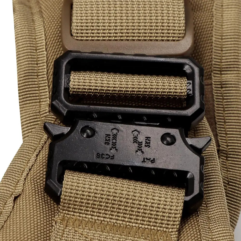 Tactical Dog Harness – Large Nylon Training Vest with Quick Release