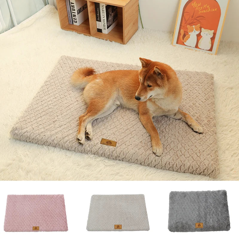 Orthopedic Dog Bed – Washable Crate Bed with Removable Cover