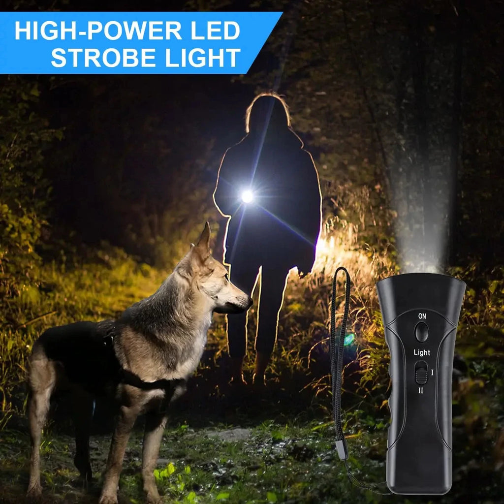 Ultrasonic Dog Repellent – Portable Dog Training Device