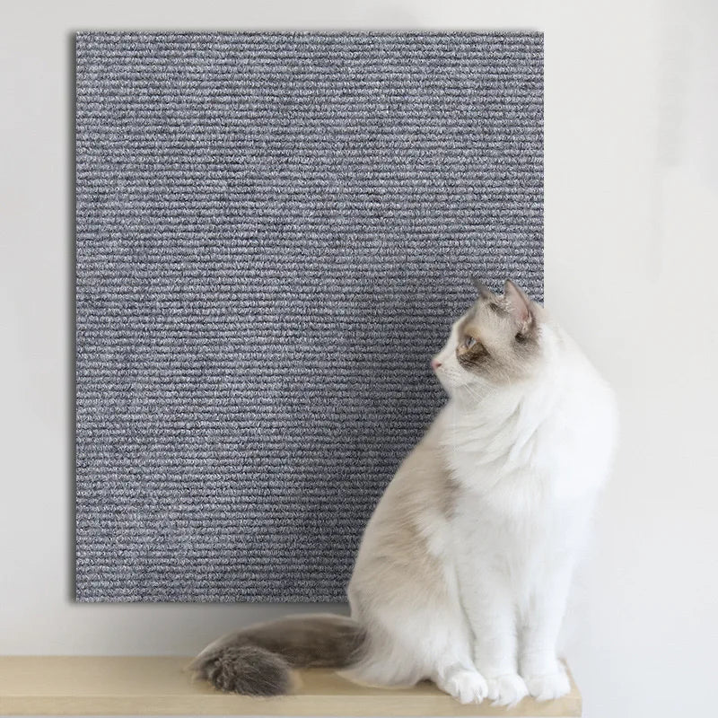 Self-Adhesive Cat Scratching Mat – Trimmable Sofa & Furniture Pad