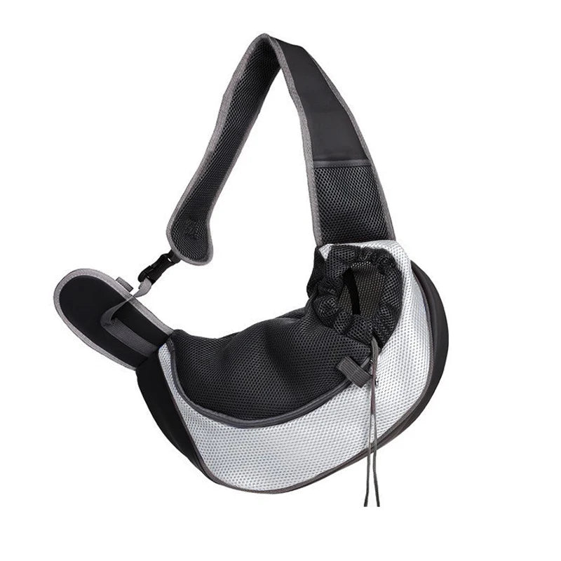 Pet Carrier Sling – Breathable Shoulder Bag for Small Dogs & Cats