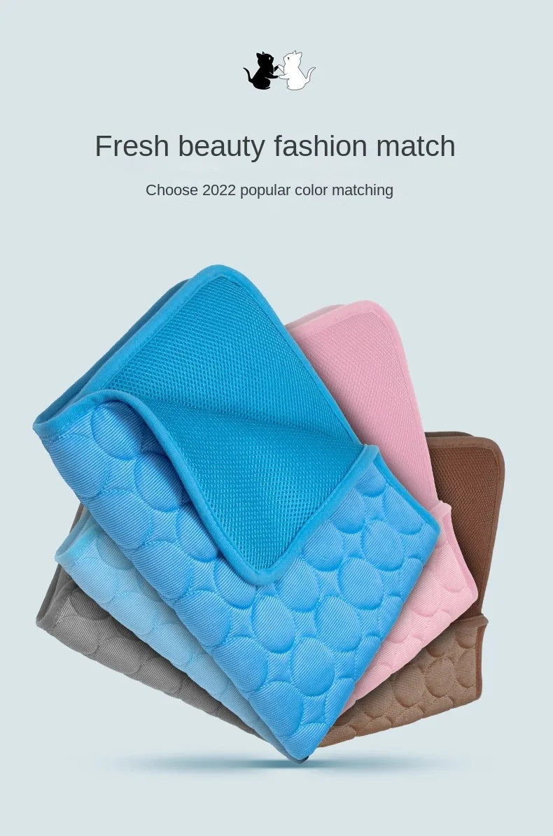 Dog Cooling Mat – Self-Cooling Washable Summer Pet Pad
