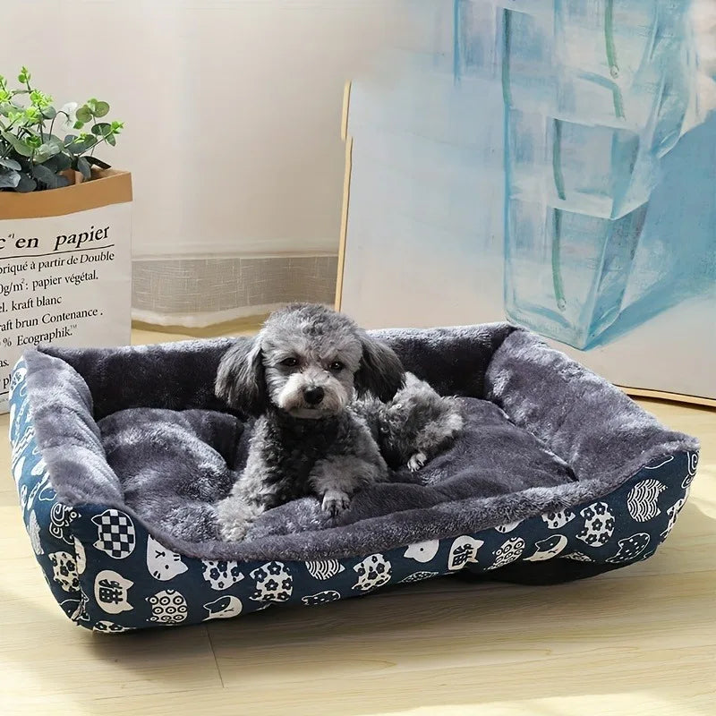 Pet Dog Bed – Soft Winter Sofa Mat for Small, Medium & Large Dogs