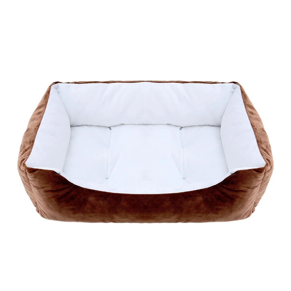 Calming Dog Bed – Plush Waterproof Sofa Bed for Small & Medium Pets