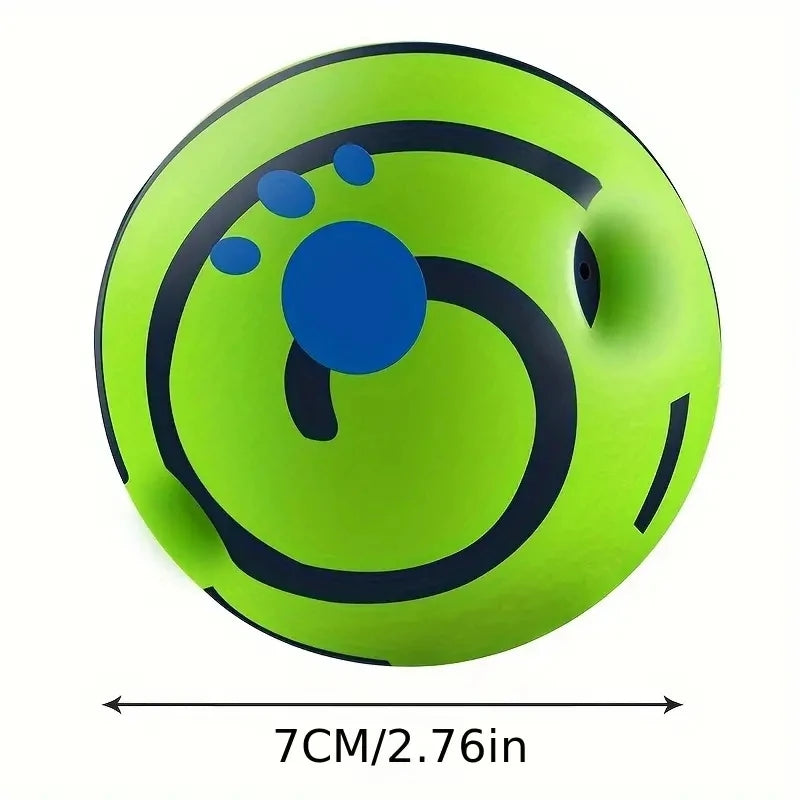 Interactive Dog Ball – Giggle Sound Toy for Training & Play