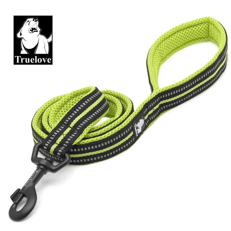 Nylon Dog Leash – Reflective Padded 200cm Walking Lead