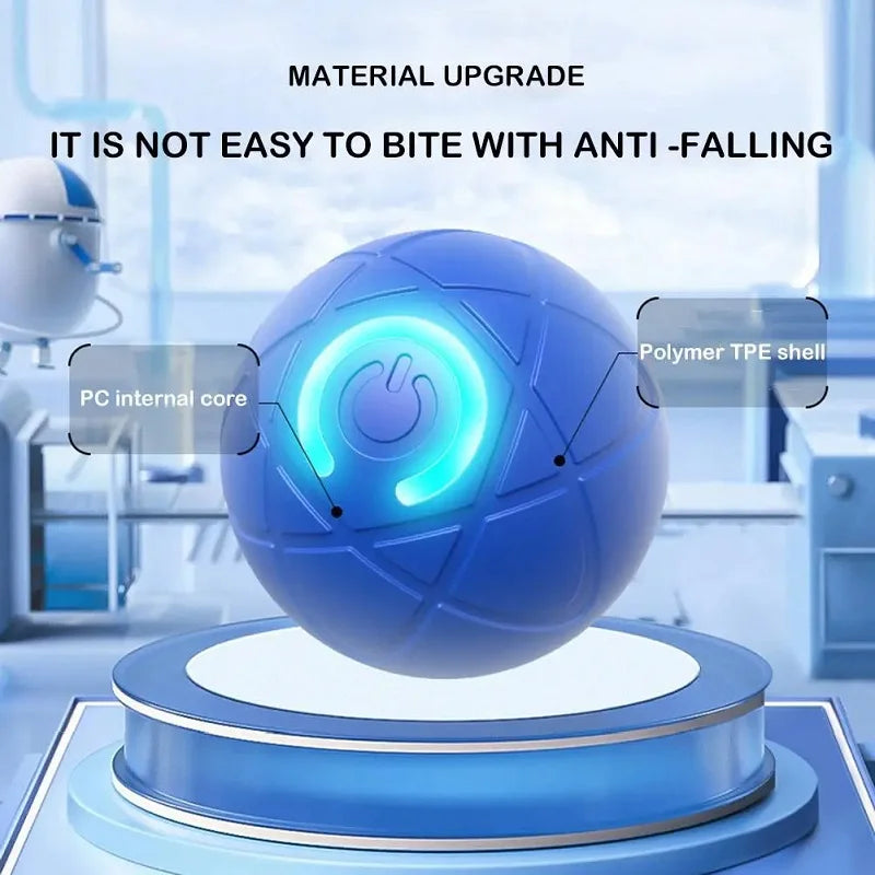 Interactive Dog Ball – Automatic Rolling Rechargeable Toy
