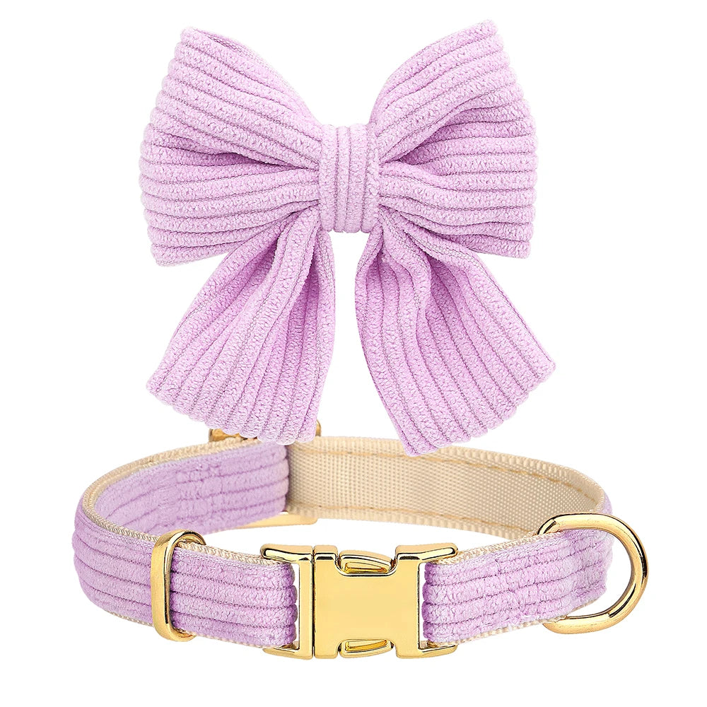 Dog Harness Leash Set, Soft Adjustable Harness & Collar for Small Dogs