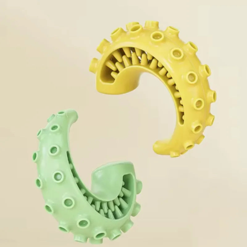 Dog Teething Toy, TPR Chew Stick & Treat Dispensing Toy