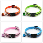 Reflective Cat Collar with Bell, Adjustable Breakaway 2-Pack