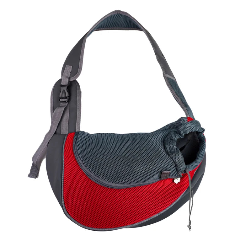 Pet Carrier Sling – Breathable Shoulder Bag for Small Dogs & Cats
