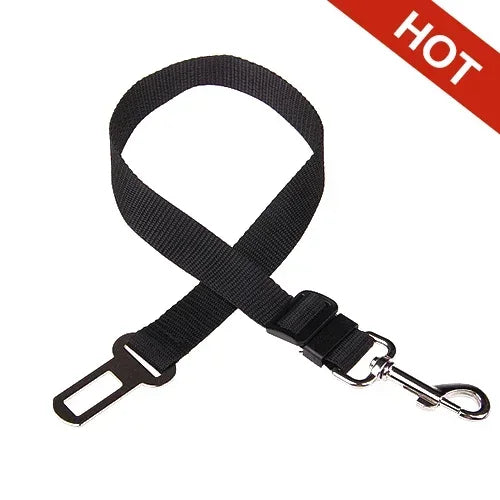 Dog Car Seat Belt – Adjustable Pet Safety Harness with Quick Release