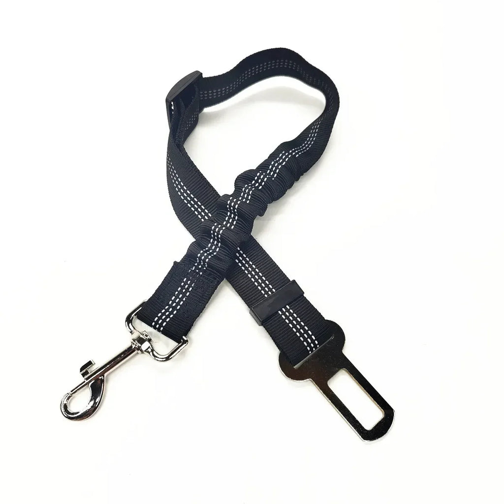 Dog Car Seat Belt – Adjustable Pet Safety Harness with Quick Release