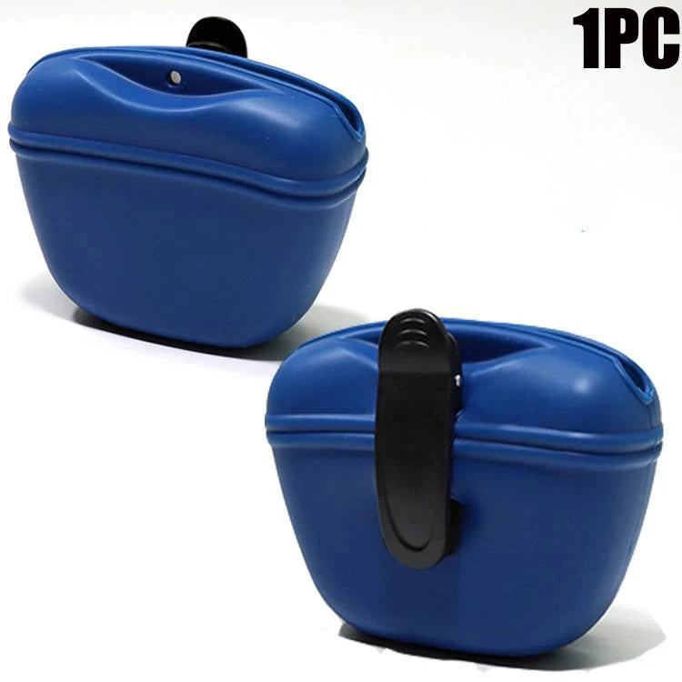 Dog Treat Pouch – Portable Training Bag With Belt Clip