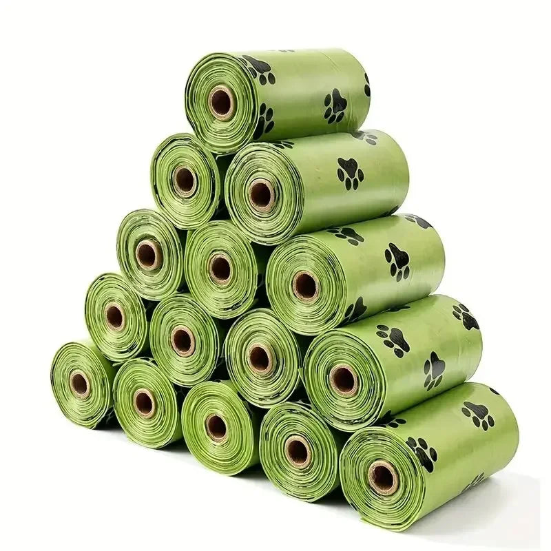 Large Dog Poop Bags – Pet Waste Bag Refills, 15 Bags per Roll