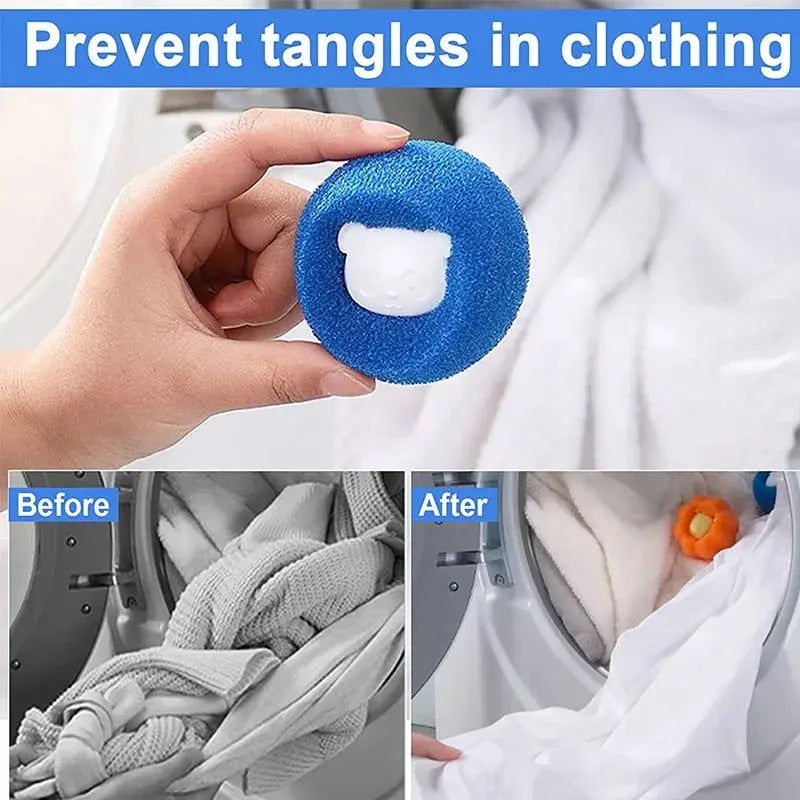 Pet Hair Remover – Reusable Laundry Hair Catcher Ball