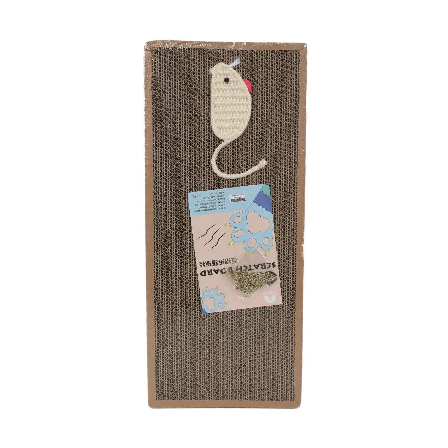 Cardboard Cat Scratcher – Corrugated Scratching Board & Lounger