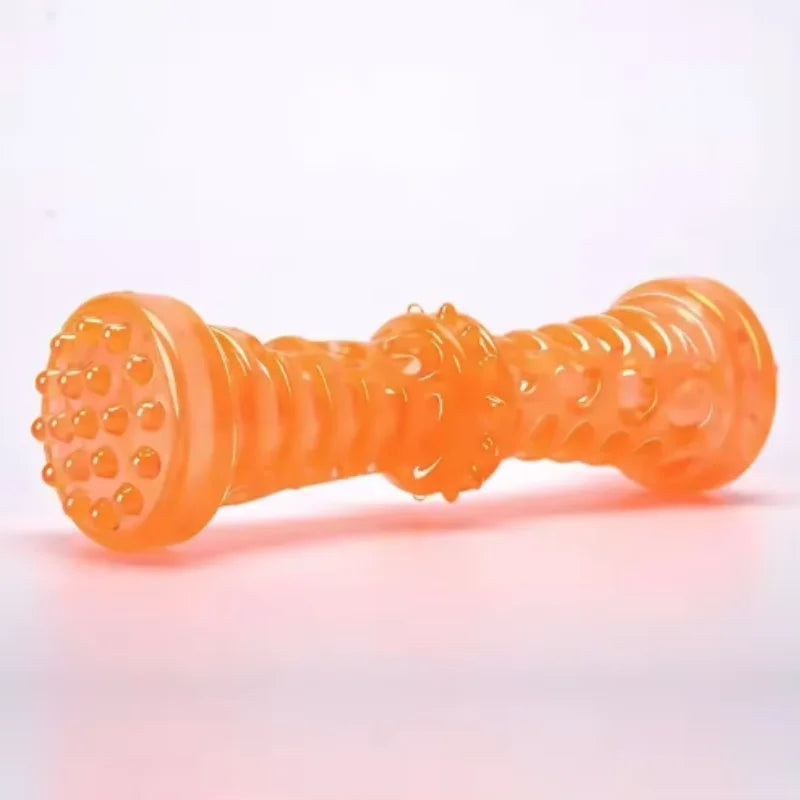 Dog Teething Toy, TPR Chew Stick & Treat Dispensing Toy
