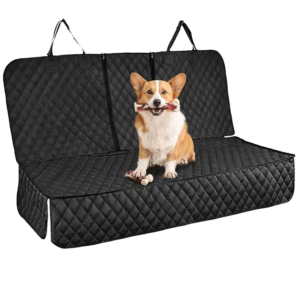 Waterproof Dog Car Seat Cover – Rear Seat Pet Mat