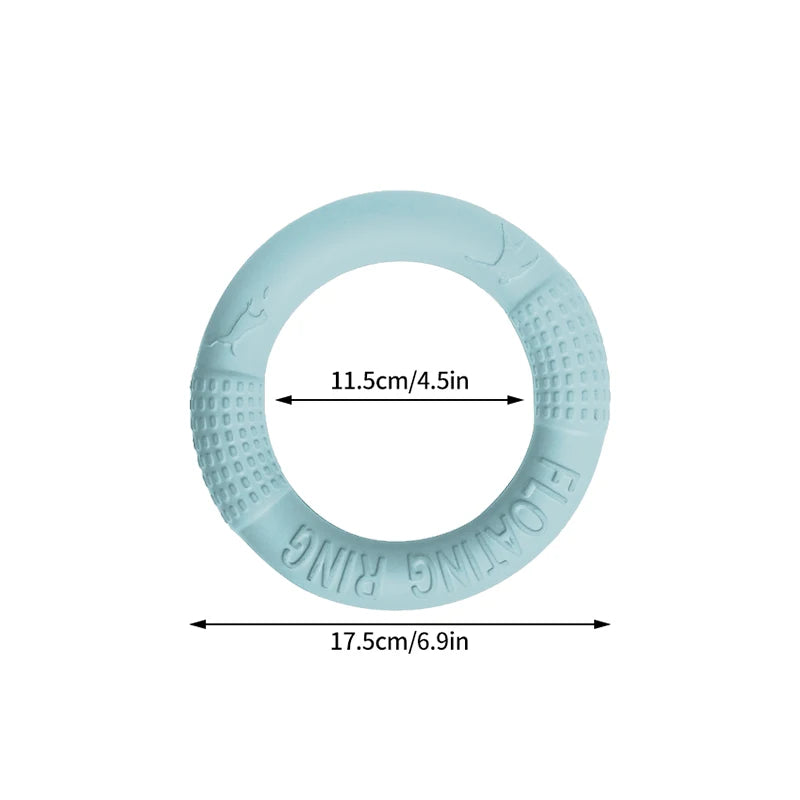 Dog Training Ring – Rubber Flying Disc Toy