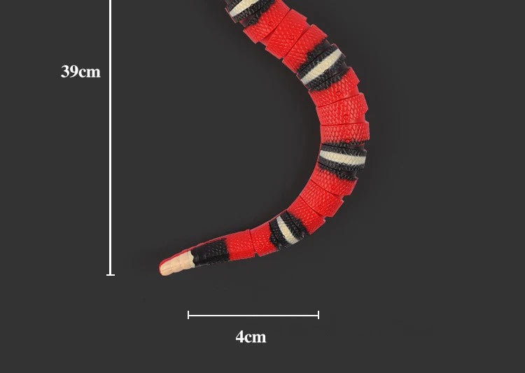 Interactive Snake Cat Toy – Smart Sensing Automatic Rechargeable