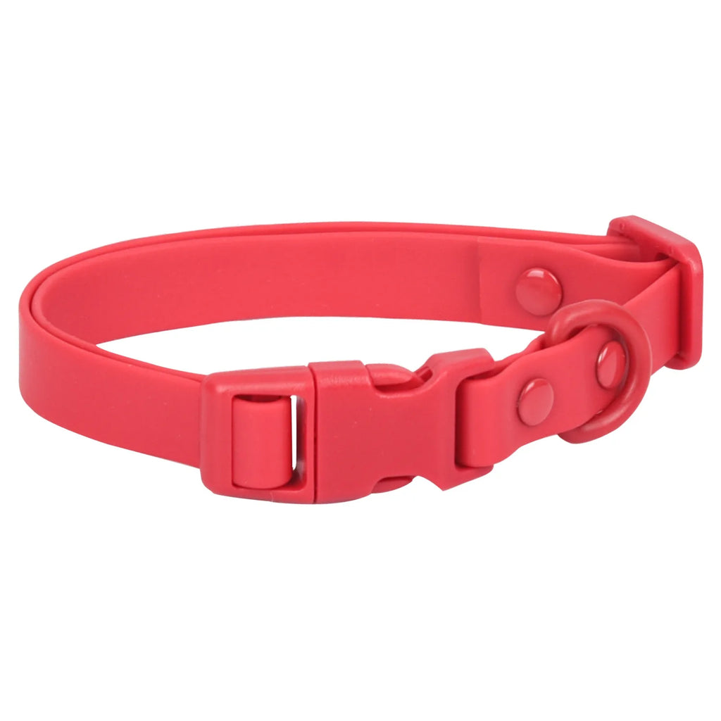 PVC Dog Collar Waterproof Adjustable Breakaway Easy Clean
