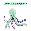 Plush Rope Dog Toy – Squeaky Octopus Tug & Chew Toy