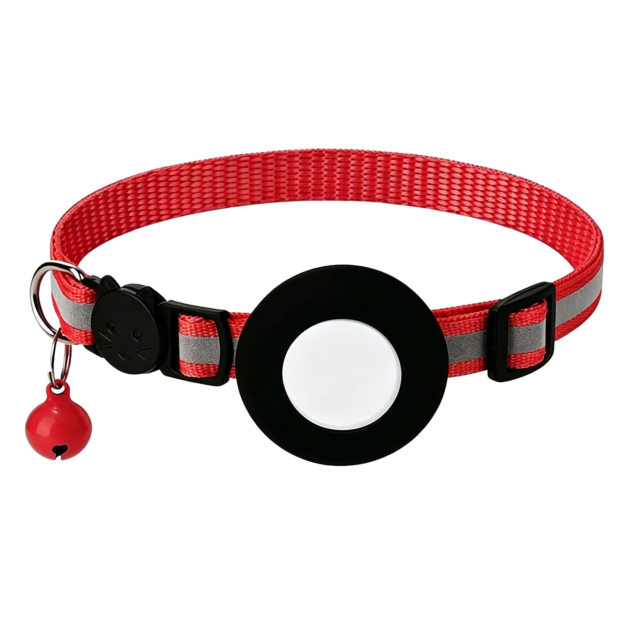 AirTag Cat Collar, Reflective Breakaway Collar With Bell