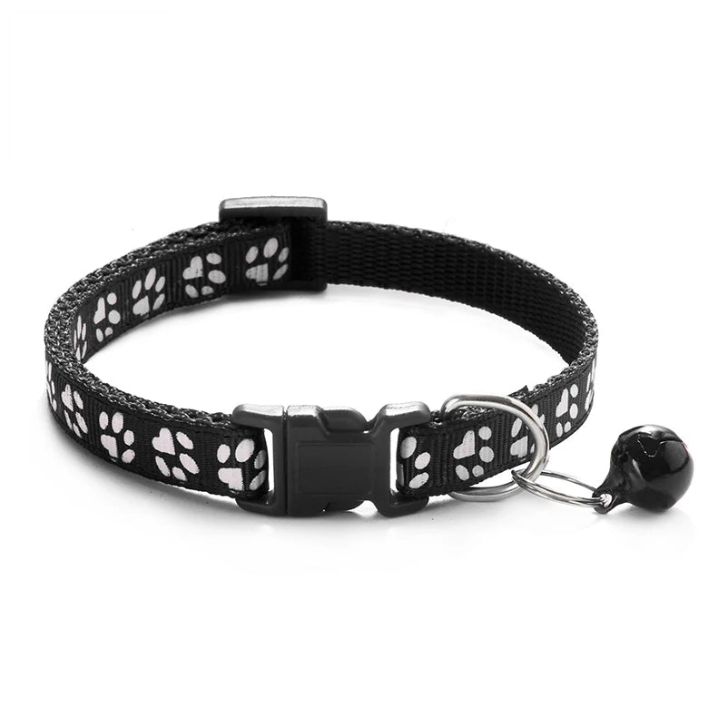 Cat Bell Collar Adjustable Pet Collar with Bell for Everyday Wear
