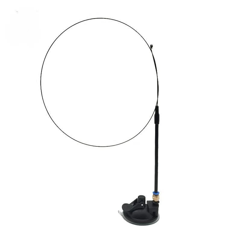Interactive Feather Cat Wand with Bell & Suction Cup