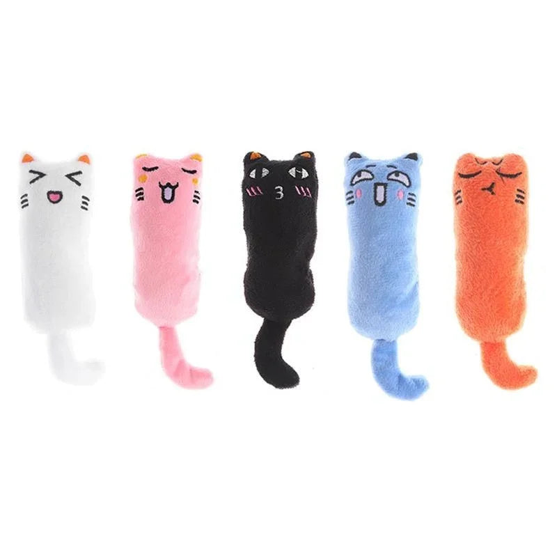 Catnip Cat Toy Plush Rustle Sound Toy for Kittens & Cats