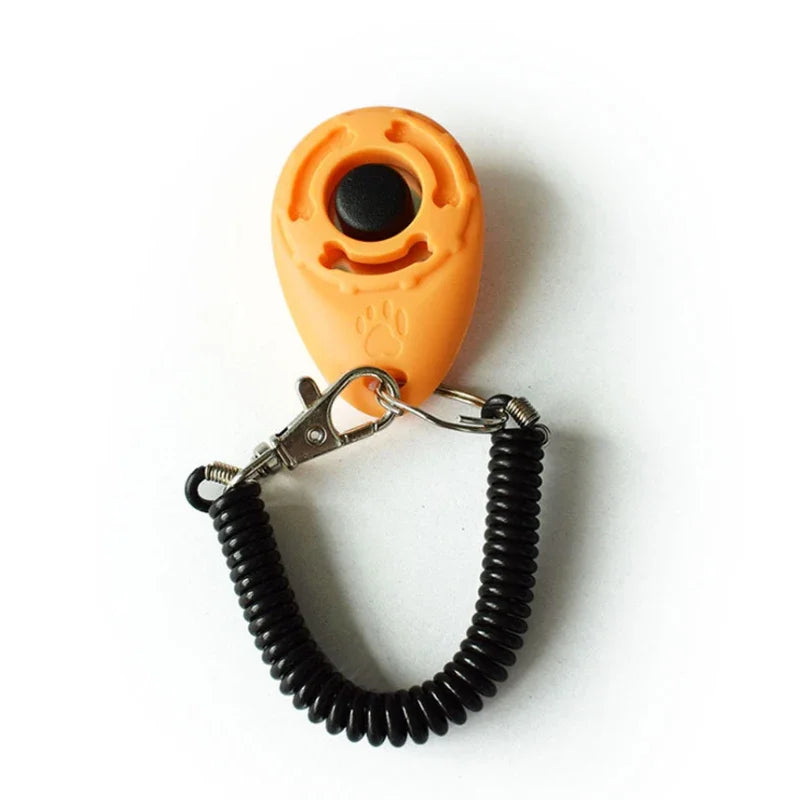 Dog Training Clicker – Pet Trainer with Adjustable Wrist Strap