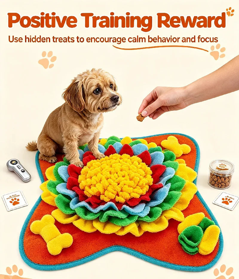 Dog Snuffle Mat – Interactive Foraging & Slow Feeder Toy