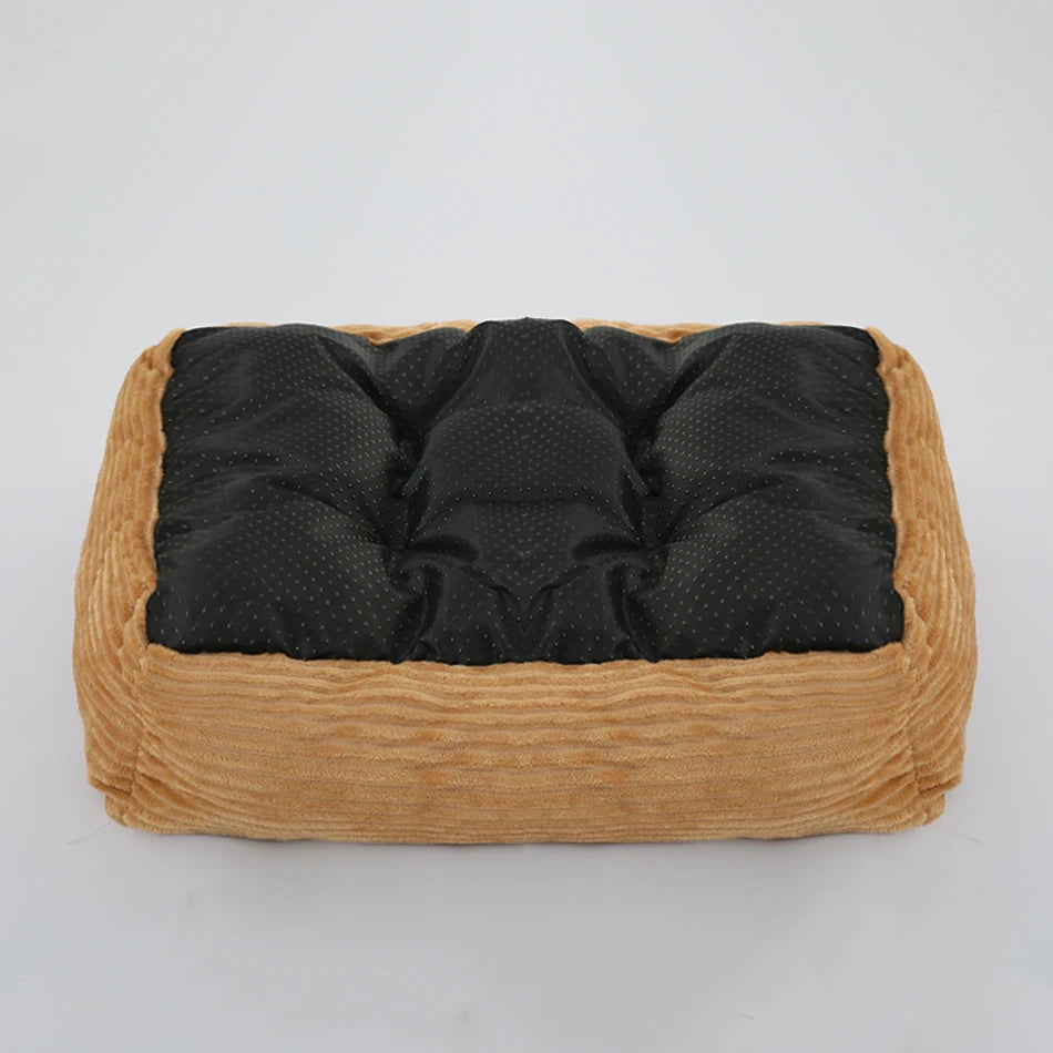 Calming Dog Bed – Plush Waterproof Sofa Bed for Small & Medium Pets