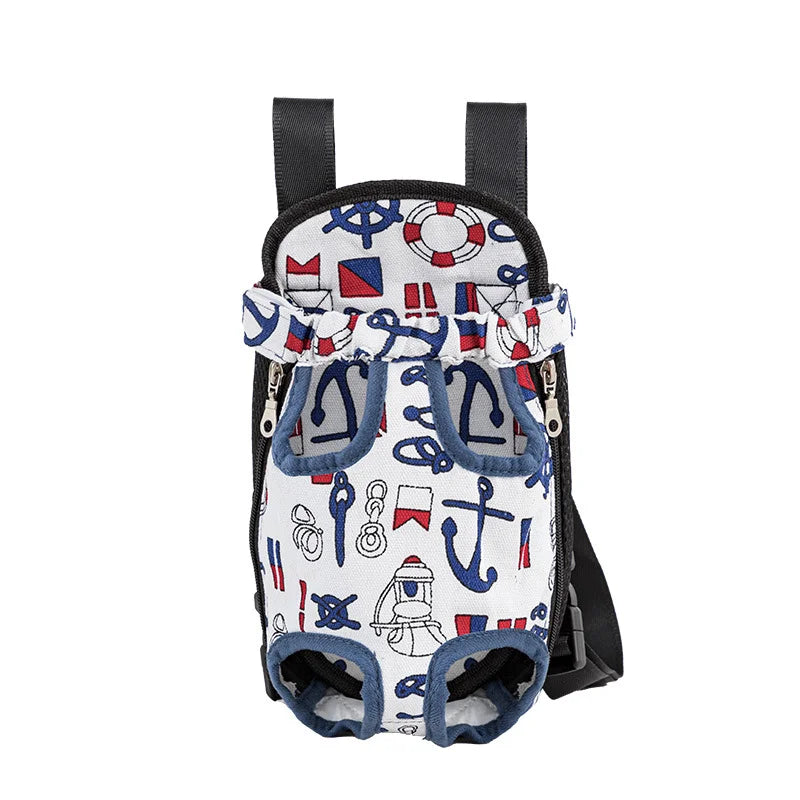 Dog Carrier Backpack – Breathable Mesh Travel Bag for Small Dogs