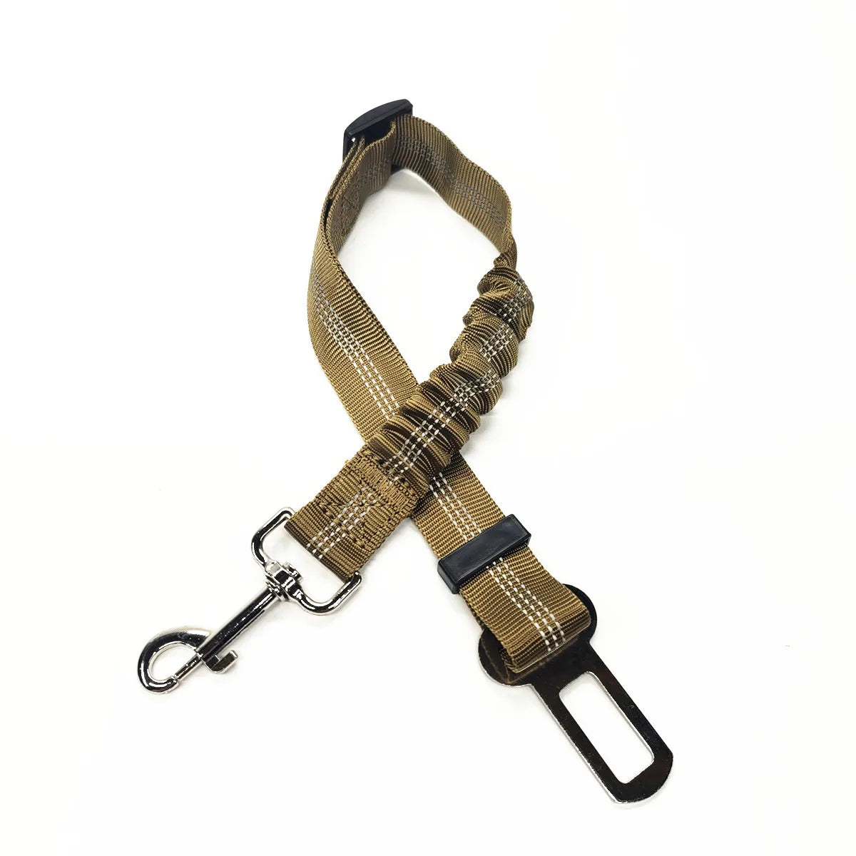 Adjustable Dog Car Seat Belt – Nylon Reflective Travel Harness