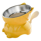 Elevated Cat Bowl – Inclined Food & Water
