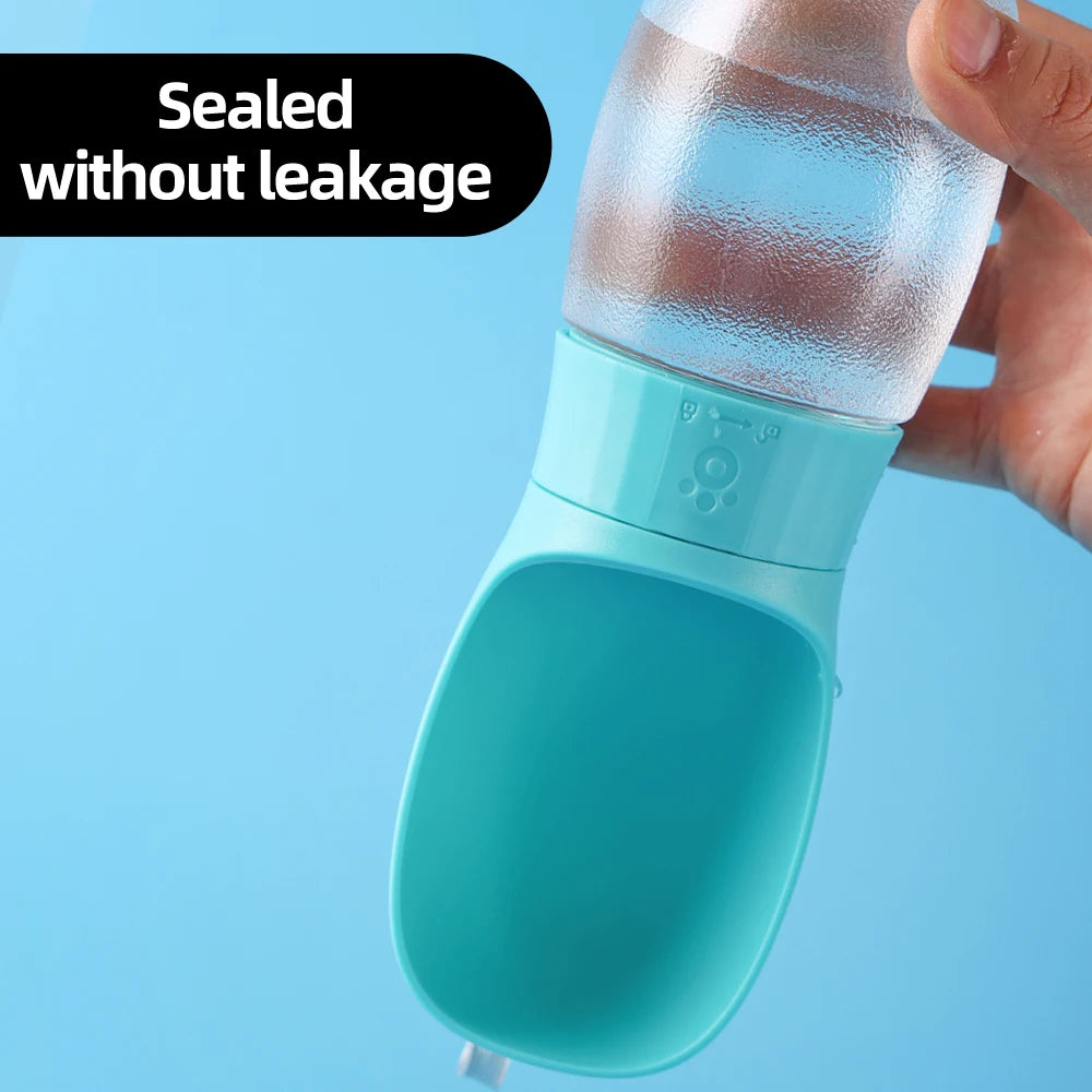 Portable Dog Water Bottle, Leakproof Pet Drinking Dispenser