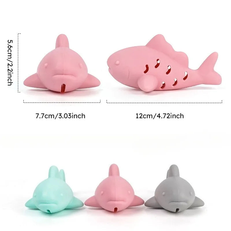Interactive Fish Cat Toy – Silicone Chew & Treat Toy