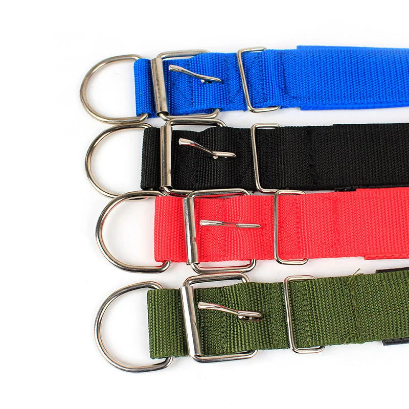 Nylon Dog Collar – Solid Breakaway Collar for All Sizes
