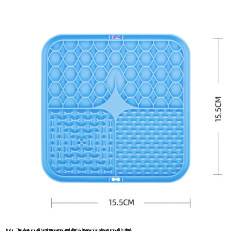 Silicone Lick Mat for Dogs – Slow Feeder & Bath Distraction Mat