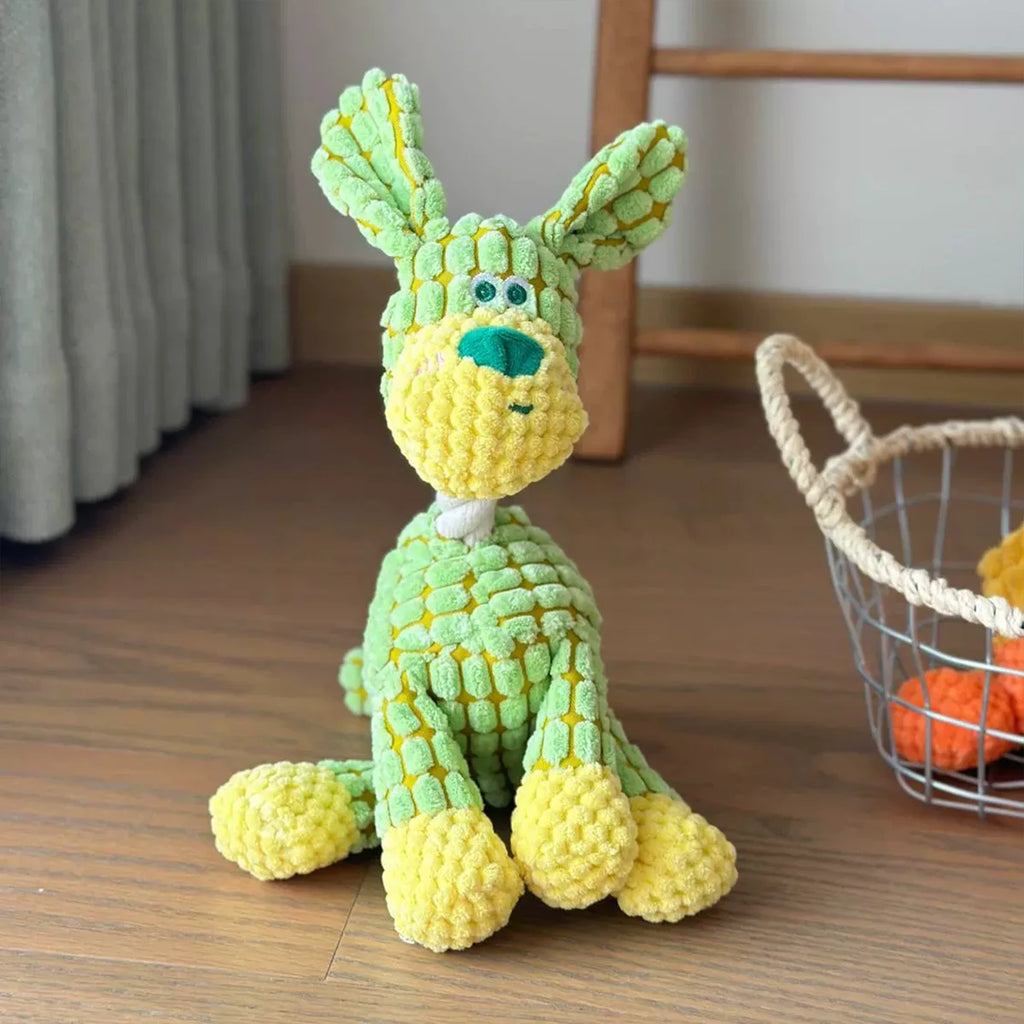 Plush Dog Toy – Puppy Chew & Teething Toy