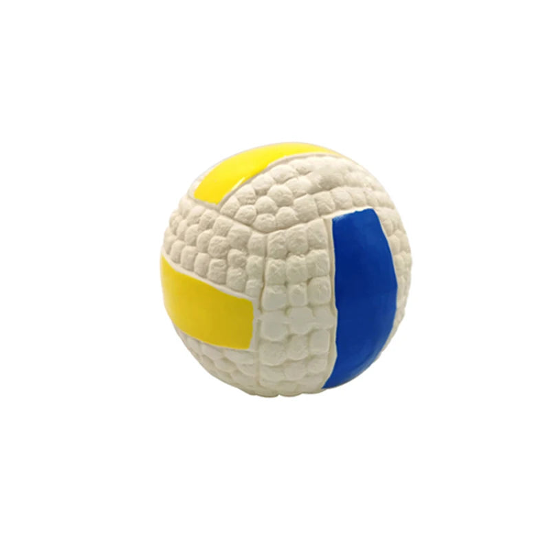 Squeaky Dog Ball – Rubber Interactive Fetch & Chew Toy