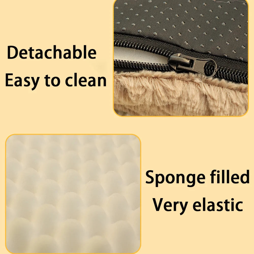 Orthopedic Dog Bed – Washable Crate Bed with Removable Cover