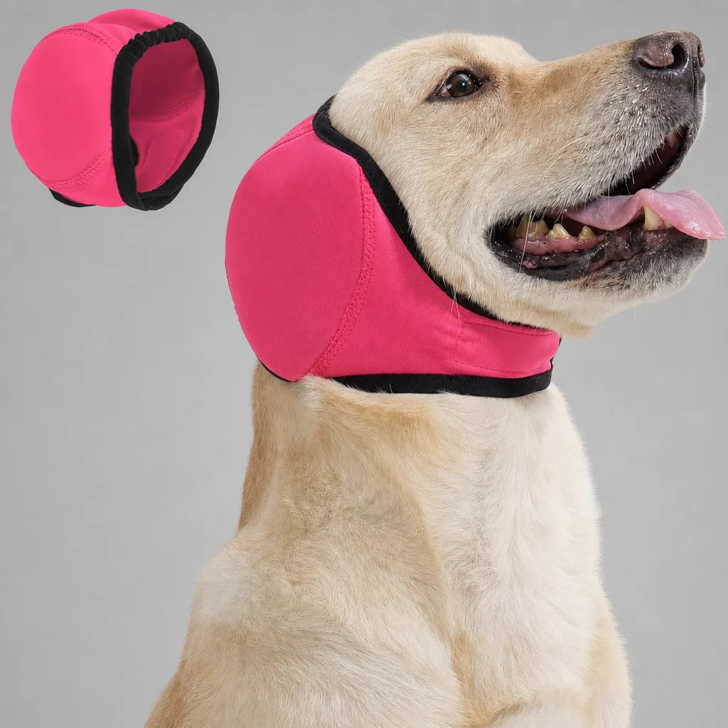 Dog Anxiety Head Cover, Calming Ear Protection for Dogs