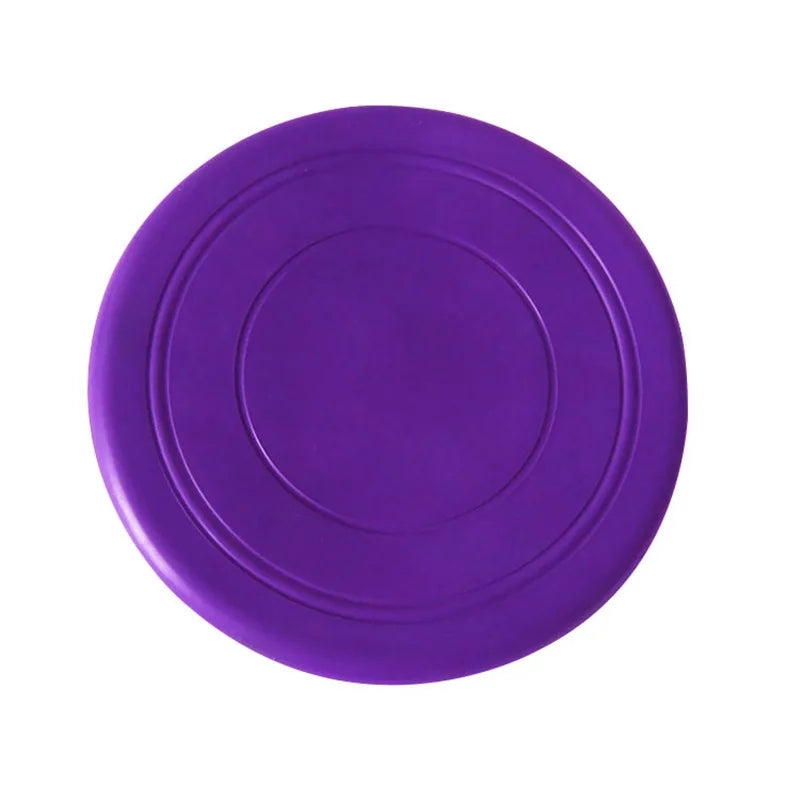 Flying Disc Dog Toy – Silicone Interactive Fetch Disc