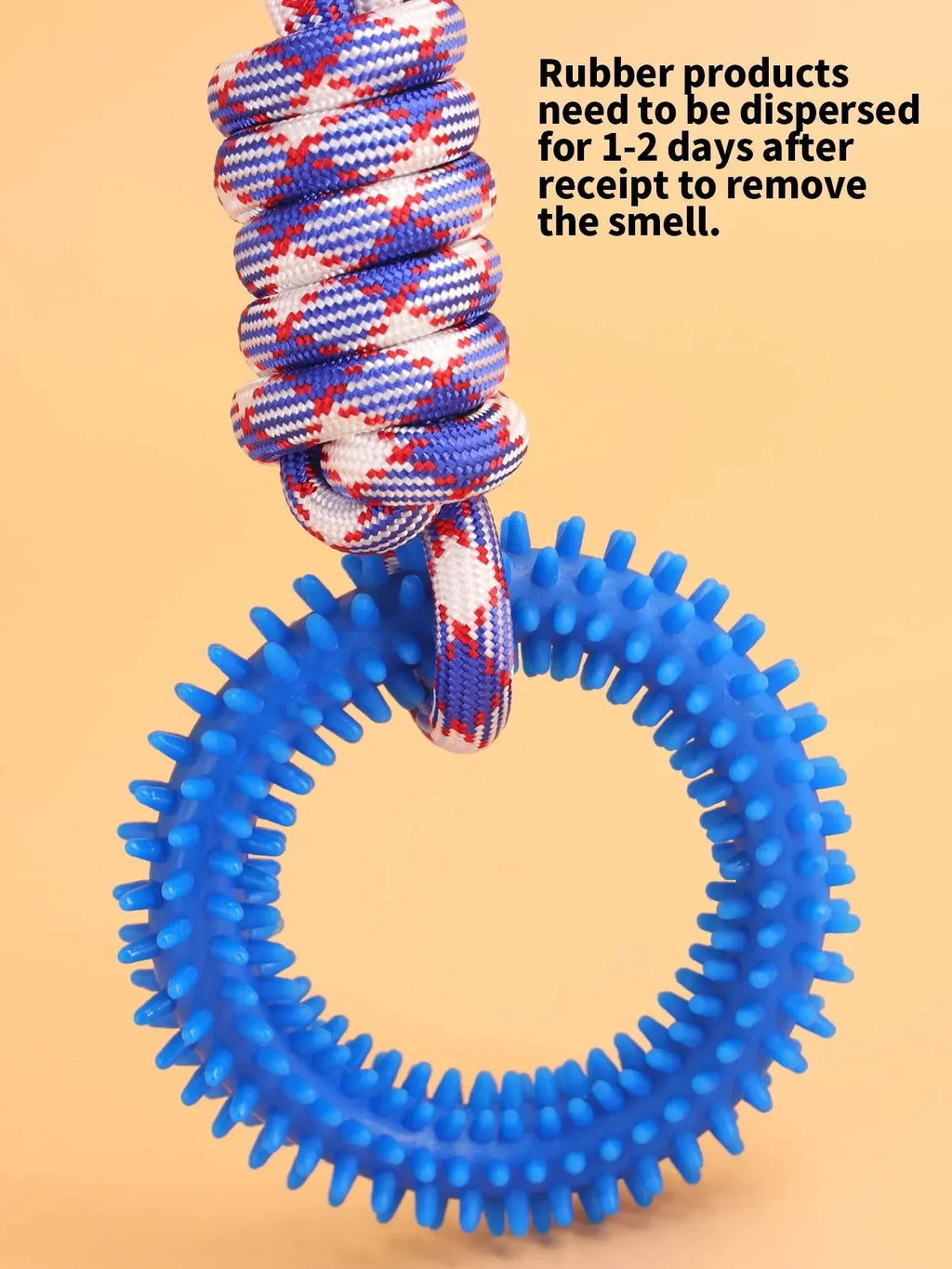 Dog Chew Toys – Durable Rubber Dental Toy for Dogs