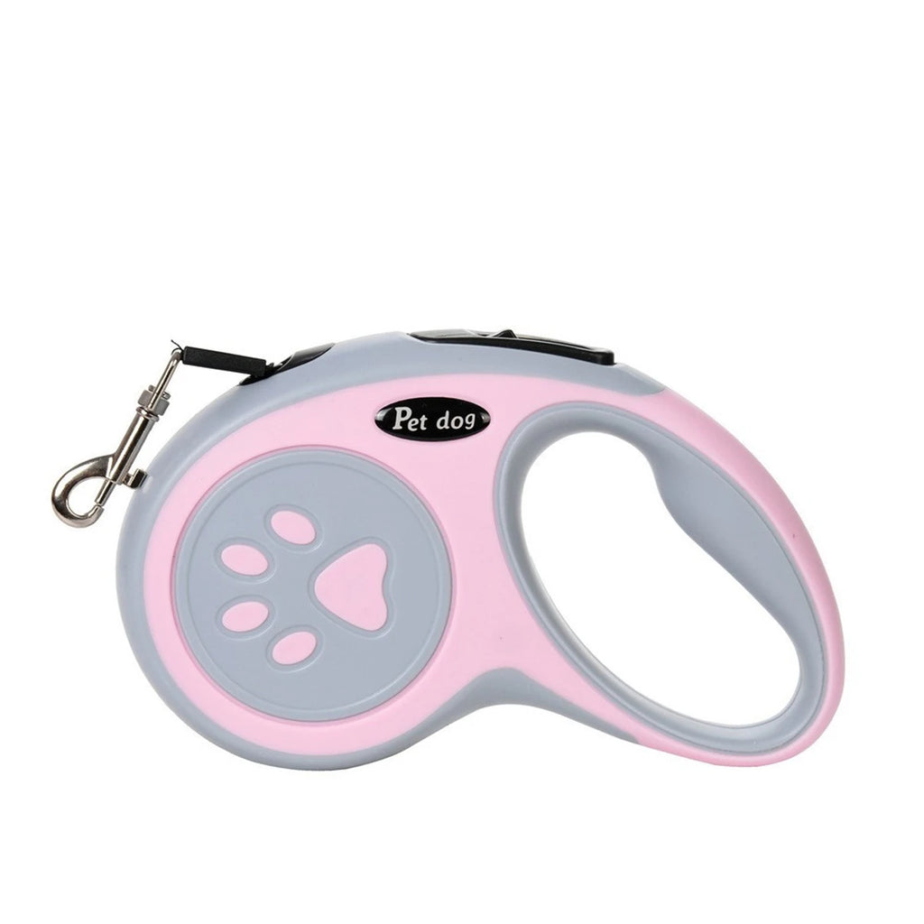 Retractable Dog Leash – 3M/5M Nylon Lead for Outdoor Walking