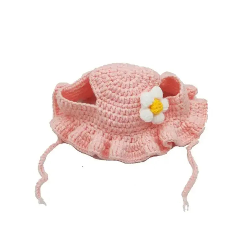 Cat Knitted Hat – Cute Winter Pet Accessory